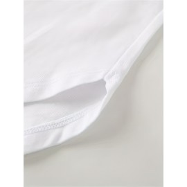 女性用カジュアル長袖Tシャツ、ハートデザイン付き - フリーサイズ、丸い首、秋・春用トップ、秋のカジュアルウェア | リラックスフィットトップ | 快適な服装