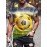 メンズサッカーボールグラフィックTシャツ - カジュアルクルーネック、3Dデジタルプリント、通気性ポリエステル、洗濯機可、半袖、レギュラーフィット - 夏とアウトドア活動に最適
