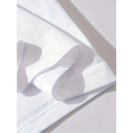 メンズ RELAX グラフィックイエローティーシャツ - カジュアルクルーネック、半袖、ポリエステルブレンド、夏用、透けない、ニット生地、カジュアルアウトフィットアパレル|グラフィックTシャツ|透けない素材