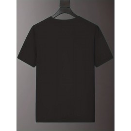 メンズ通気性速乾Tシャツ - ソフト、ストレッチ性、快適で「TAMIYA」スターデザイン - ナビーブルーカジュアルラウンドネックティー - カジュアルな服装に最適
