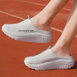 女性用の通気性のあるプラットフォームスニーカー - スタイリッシュで快適なカジュアルシューズ、EVAソール付きで、日常の歩行やアウトドアアクティビティに最適、カジュアルウォーキングシューズ | プラットフォームスニーカー | 通気性のあるアッパー、スニーカー