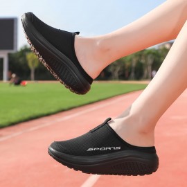 女性用の通気性のあるプラットフォームスニーカー - スタイリッシュで快適なカジュアルシューズ、EVAソール付きで、日常の歩行やアウトドアアクティビティに最適、カジュアルウォーキングシューズ | プラットフォームスニーカー | 通気性のあるアッパー、スニーカー