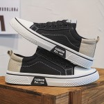 メンズファッションスニーカー - ブルー&ホワイトのロートップカジュアルスニーカー、レースアップ、ラウンドトゥ、軽量、春/夏に最適、カジュアルフットウェア | カジュアルスタイル | レースアップスニーカー